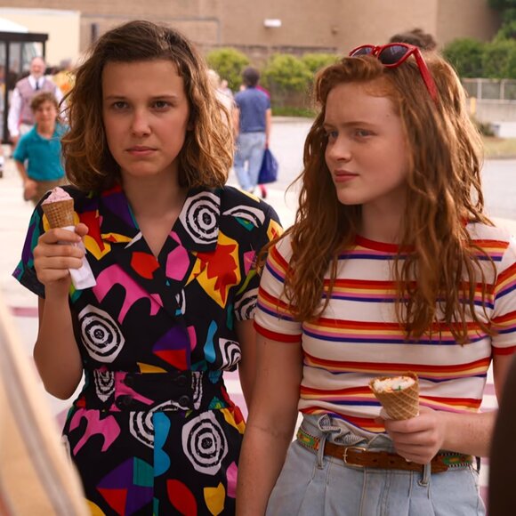 Target x Stranger Things Short Sleeve Romper ASO Eleven Stranger Things - Picture 5 of 6